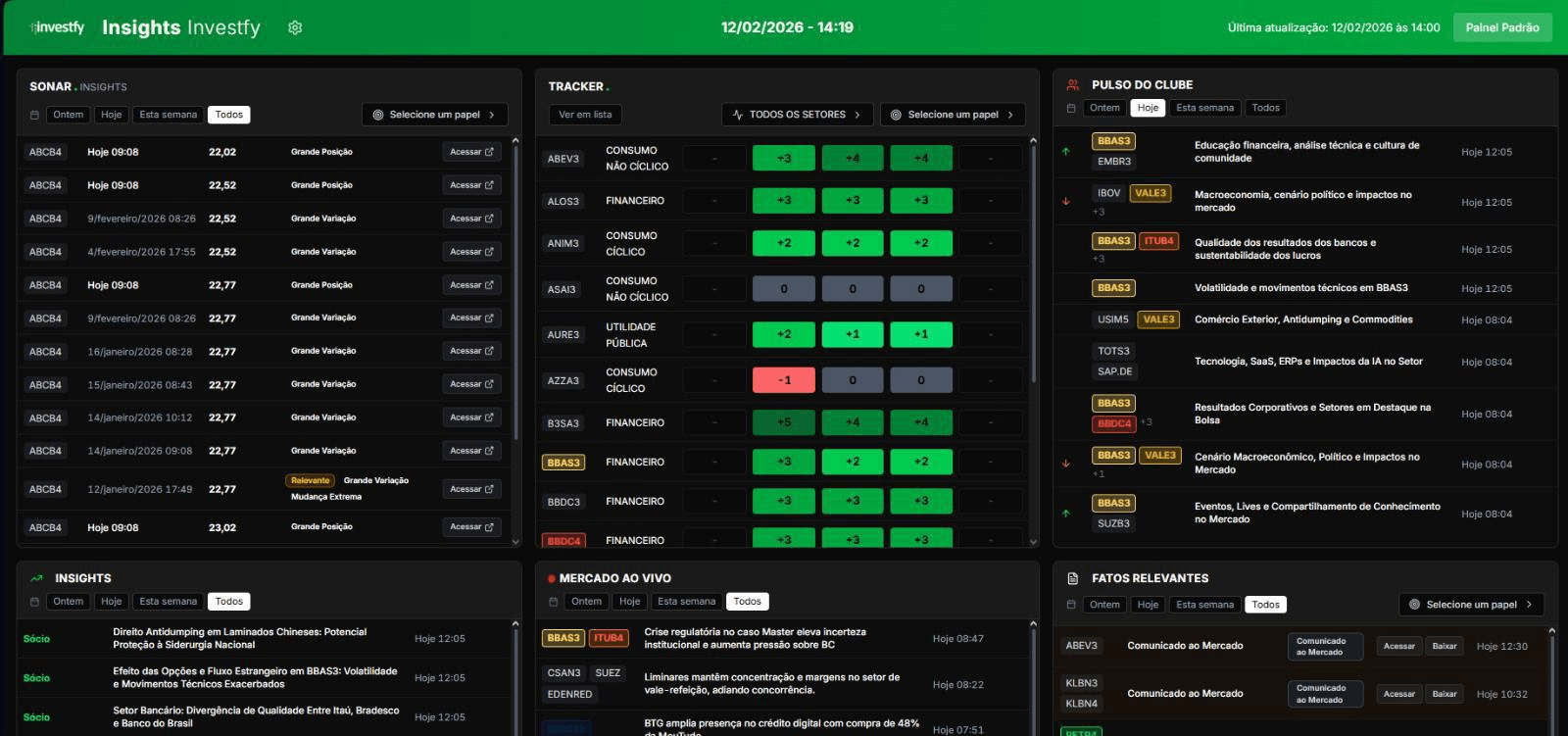 Terminal do Insights