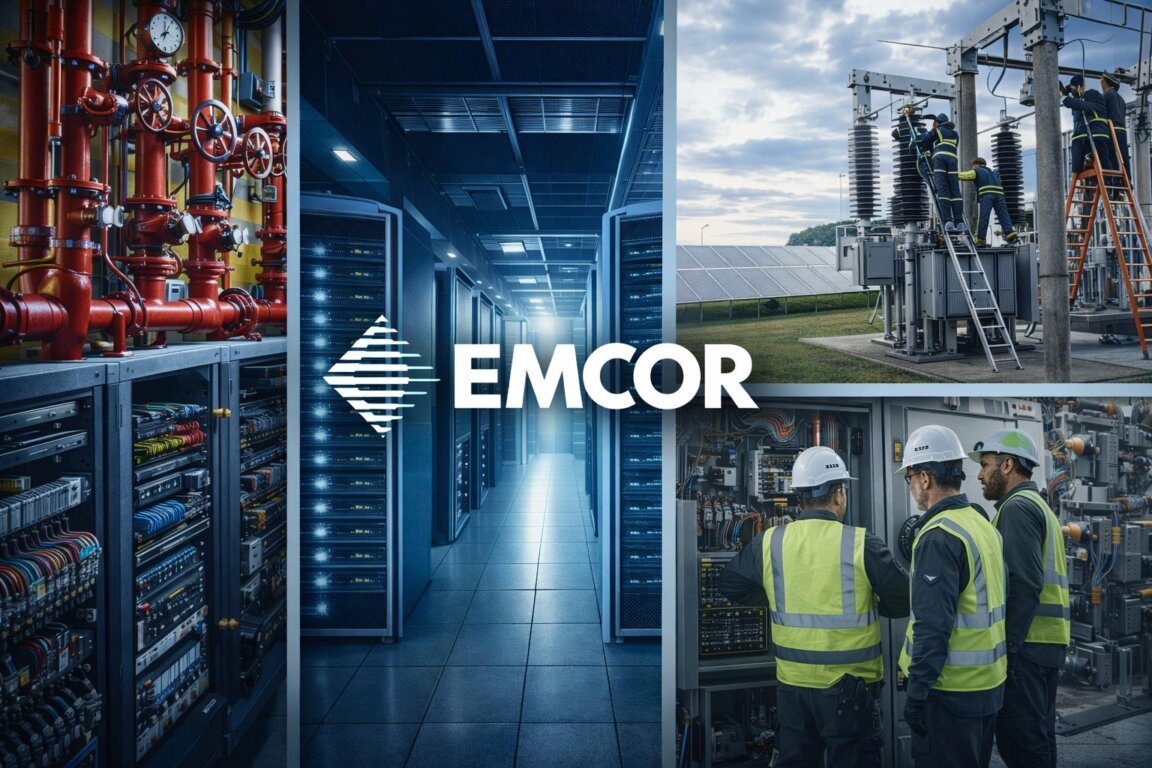 EMCOR Group: a base física da economia digital americana - Investfy